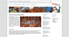 Desktop Screenshot of bauxite.vimetco.com
